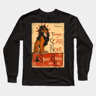 Le Scar Noir Long Sleeve T-Shirt